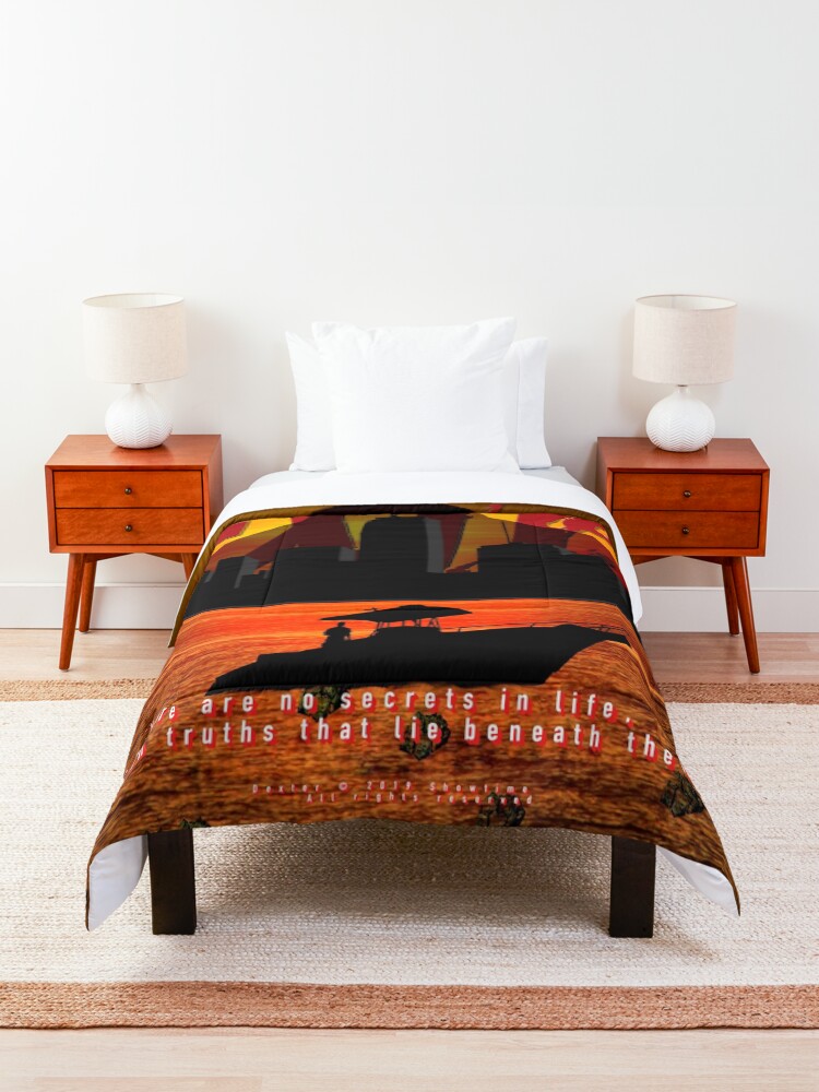 Alternate view of DEXTER - Boat On The Water. Comforter