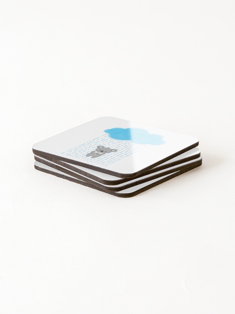 Alternate view of Prayer for Australia - 100% proceeds go to the Koala Hospital Coasters (Set of 4)