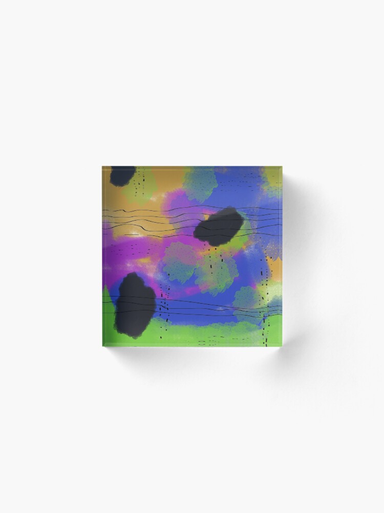 Alternative Ansicht von Abstrakt Himmel Acrylblock