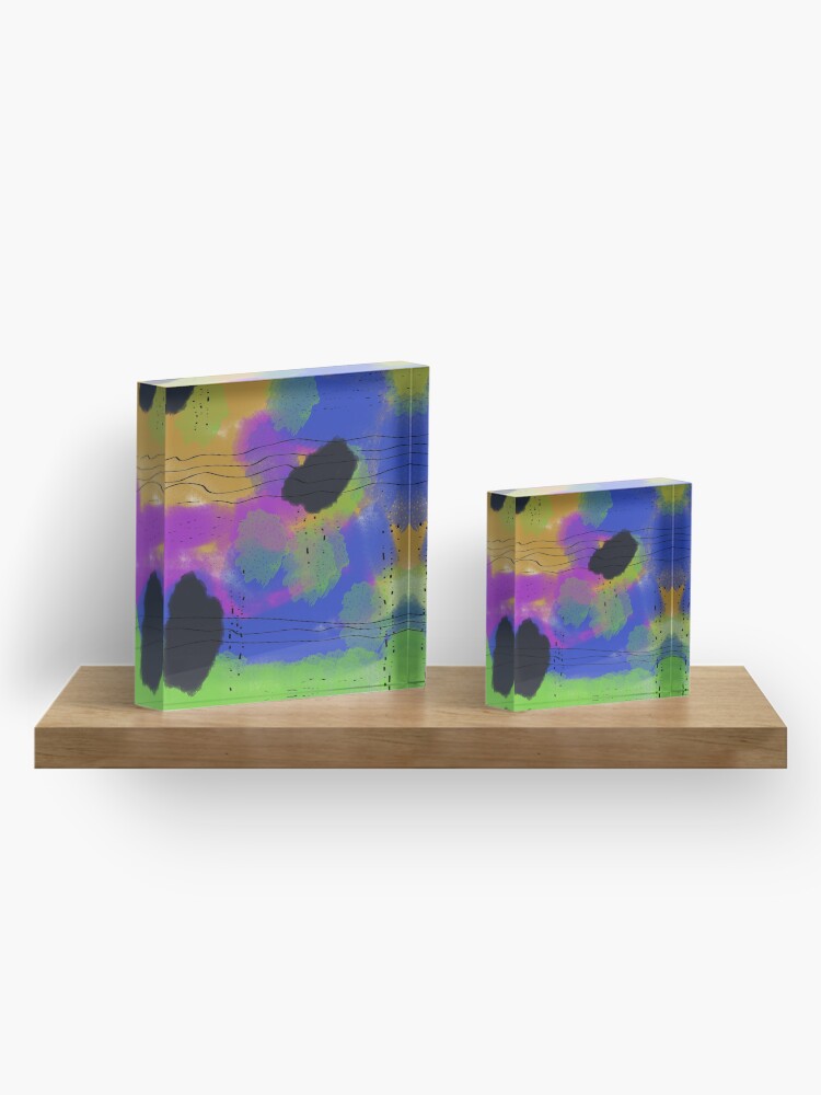 Alternative Ansicht von Abstrakt Himmel Acrylblock