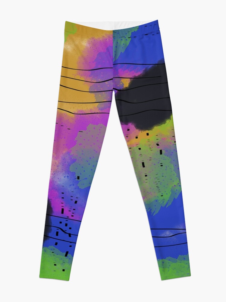 Alternative Ansicht von Abstrakt Himmel Leggings