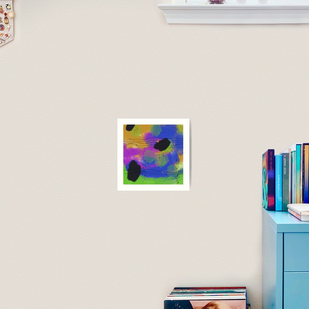 Abstrakt Himmel Kunstdruck