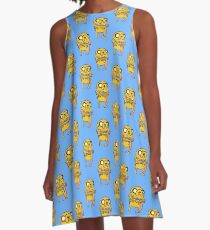 Jake with his kids - Adventure Time A-Line Dress