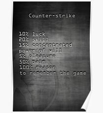 counter strike Poster