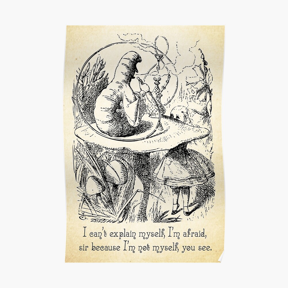 Alice Im Wunderland Weißer Hase Zitat