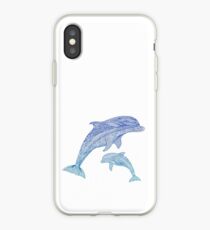 Jumping Dolphins iPhone Case