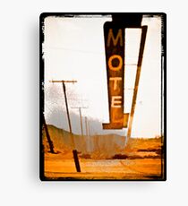 Motel Canvas Print