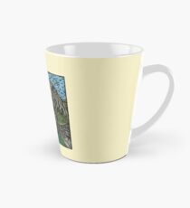 Half Dome Wasserfarbe Tasse (konisch)