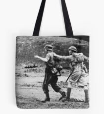 Rounding up the prisoners Tote Bag