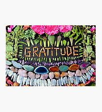 GRATITUDE Photographic Print