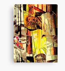 Fireplace Canvas Print