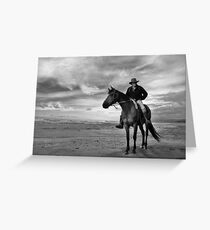 hunts beach, south westland, nz Greeting Card