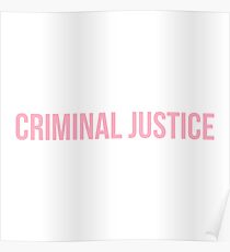 Criminal Justice Posters | Redbubble