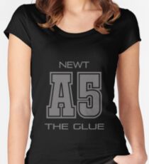 Subject A5 - The Glue Women's Fitted Scoop T-Shirt