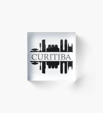 Curitiba Logo Acrylic Block