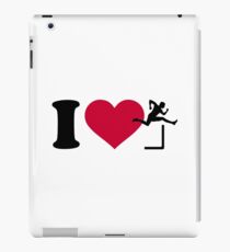 I love Hurdles iPad Case/Skin