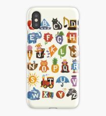 Alphabet iPhone Case/Skin