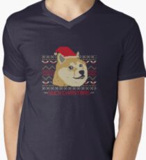 Such Christmas! Men's V-Neck T-Shirt