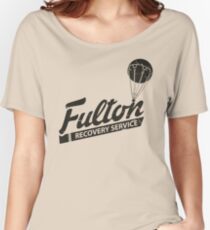 Fulton Recovery Service - Damaged Women's Relaxed Fit T-Shirt
