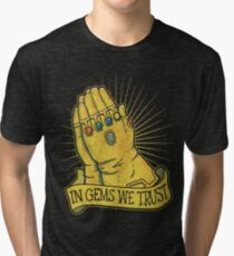 In Gems We Trust Tri-blend T-Shirt