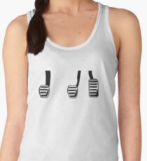 Manual Transmission Pedals Women's Tank Top