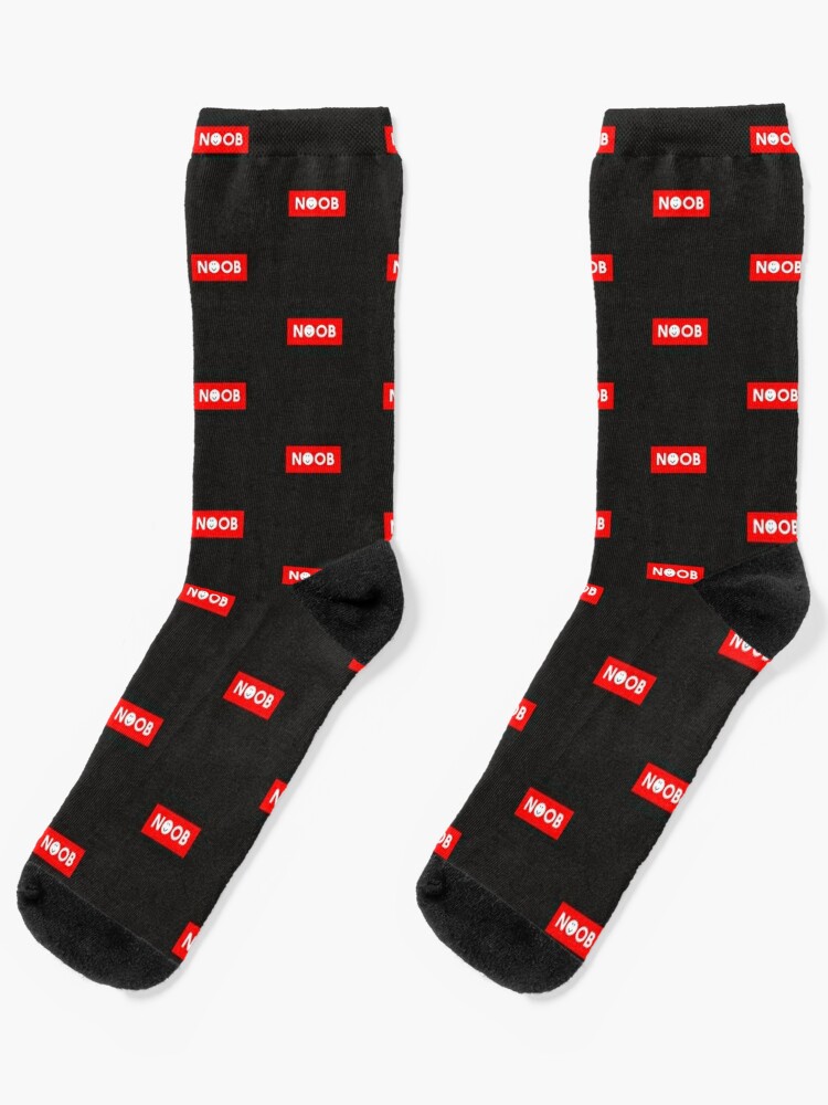 Roblox Noob Oof Gaming Noob Socks By Smoothnoob Redbubble - oof roblox oof noob water bottle by smoothnoob redbubble