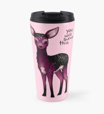 Galaxy Sparkle Fawn Travel Mug