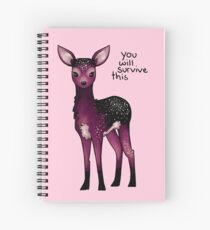 Cuaderno de espiral Galaxy Sparkle Fawn