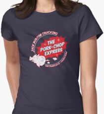 Jack Burton Trucking Pork Chop Express Women's Fitted T-Shirt