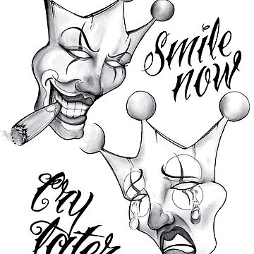 Smile and cry | Art Board Print