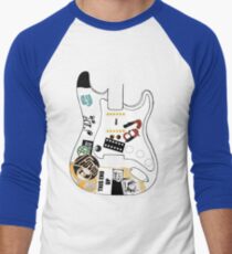 Billie Joe Armstrong "Blue" Guitar - Any Colour Men's Baseball ¾ T-Shirt