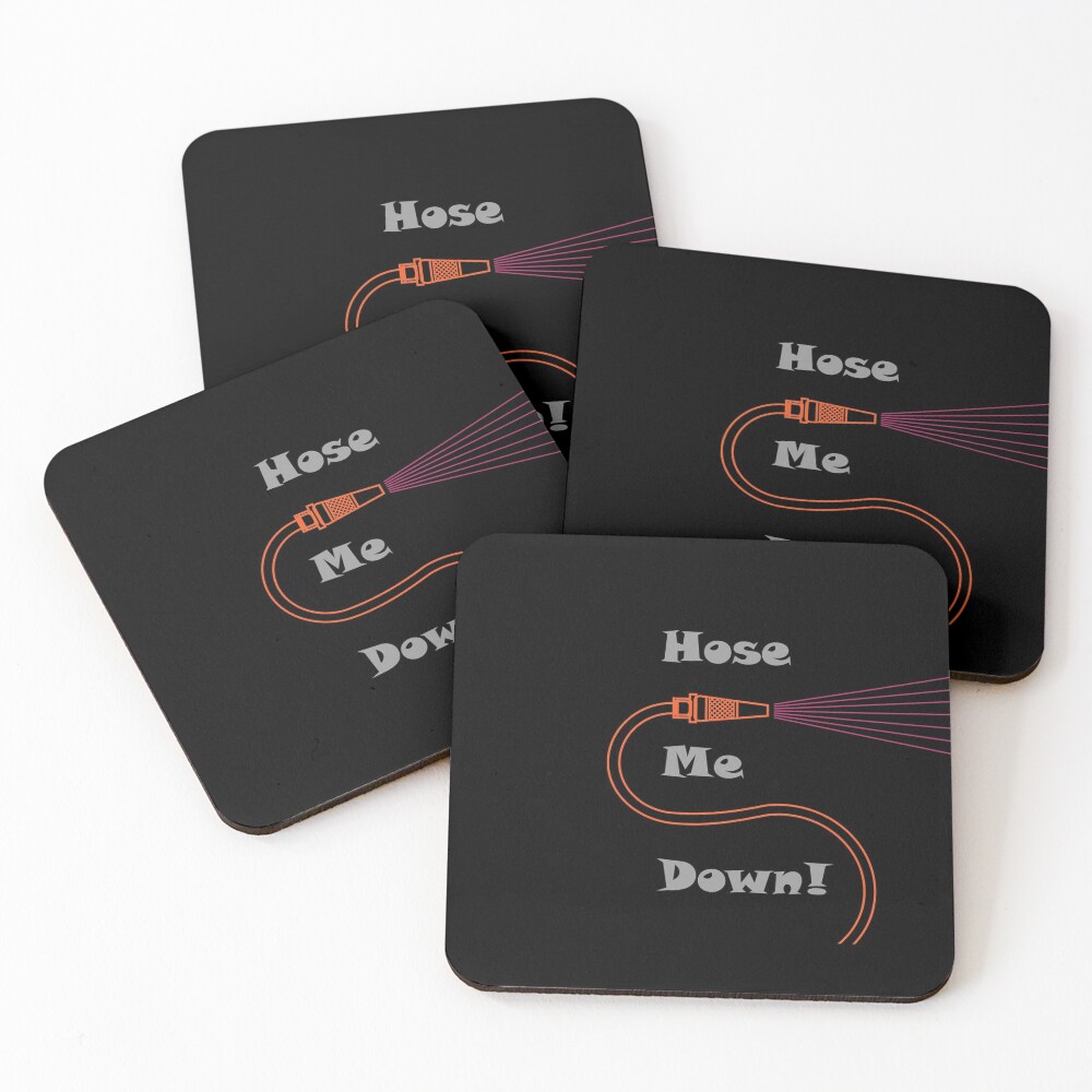 Hose Me Down Coasters (Set of 4)