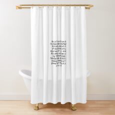 This Is For Rachel Voicemail Shower Curtain