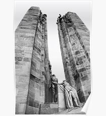 The Canadian National Vimy Memorial Poster