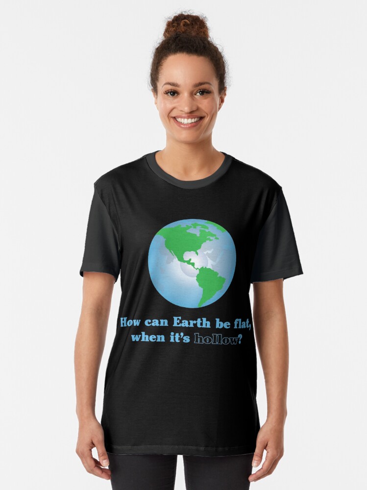 Alternate view of Hollow Earth Graphic T-Shirt