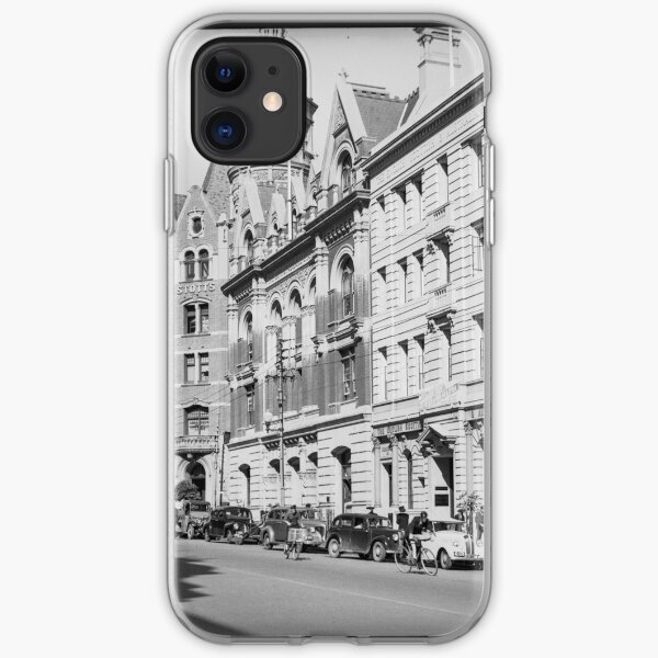 St George's Terrace, Perth, 1941, State Library of Western Australia iPhone Soft Case