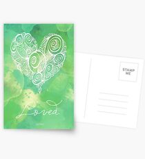 Heart Chakra - Loved Postcards