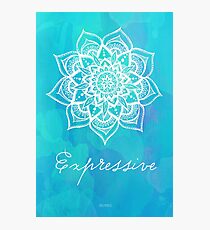 Throat Chakra - Expressive Photographic Print