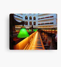 Reading Room Desks at SLV Canvas Print