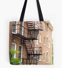 Up to the Roof - Mars Hill, North Carolina Tote Bag