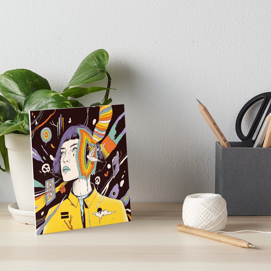 The Overthinker Art Board Print