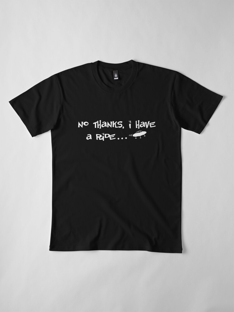 Alternate view of Space Uber Premium T-Shirt