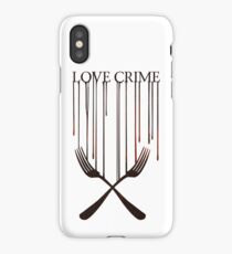 Love crime iPhone Case
