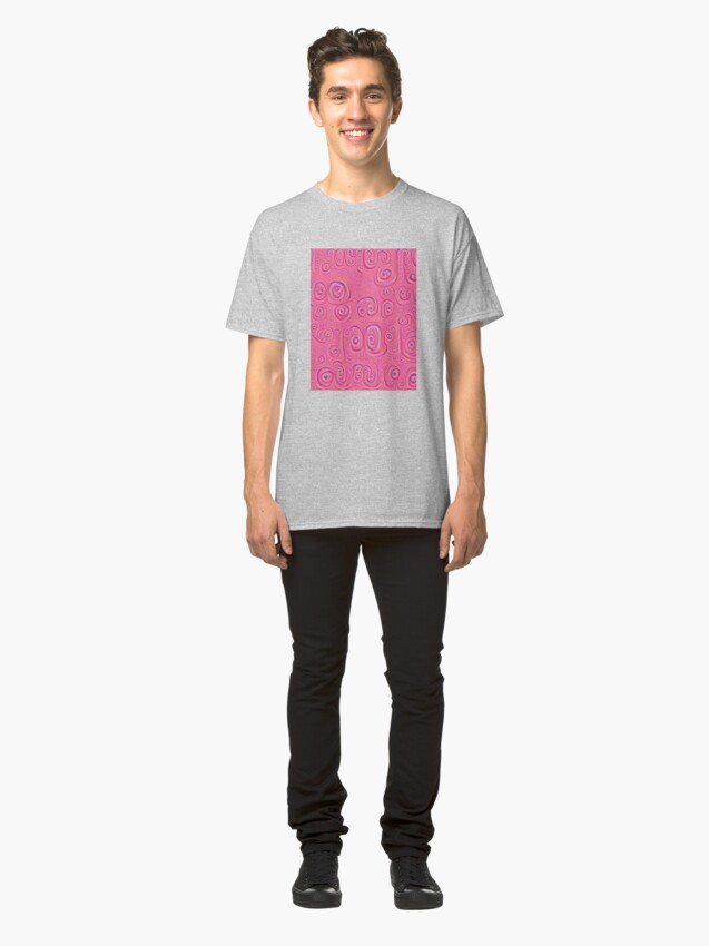 Alternate view of Deep Dreaming of a Purple World 4K Classic T-Shirt