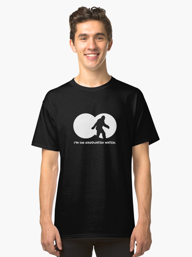 Alternate view of Sasquatch Watch Classic T-Shirt