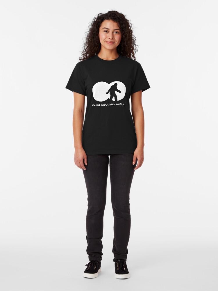 Alternate view of Sasquatch Watch Classic T-Shirt