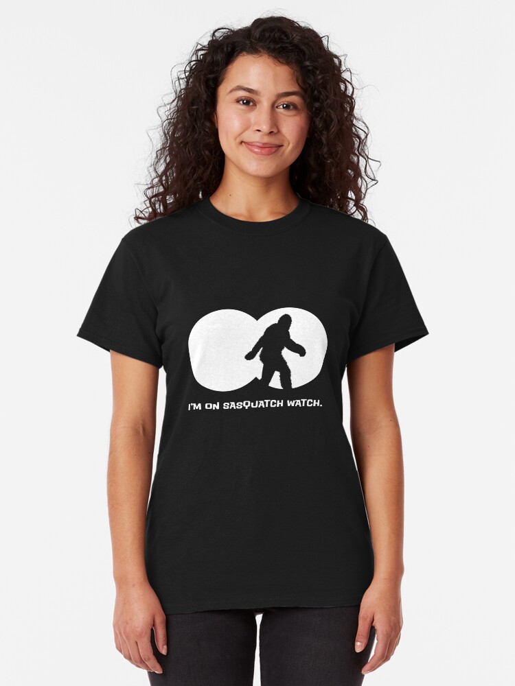 Alternate view of Sasquatch Watch Classic T-Shirt