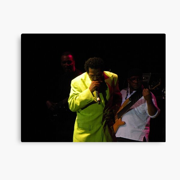 2011 MBBF Bobby Rush Plays Harmonica Canvas Print