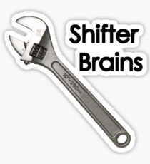 Shifter Brains Sticker
