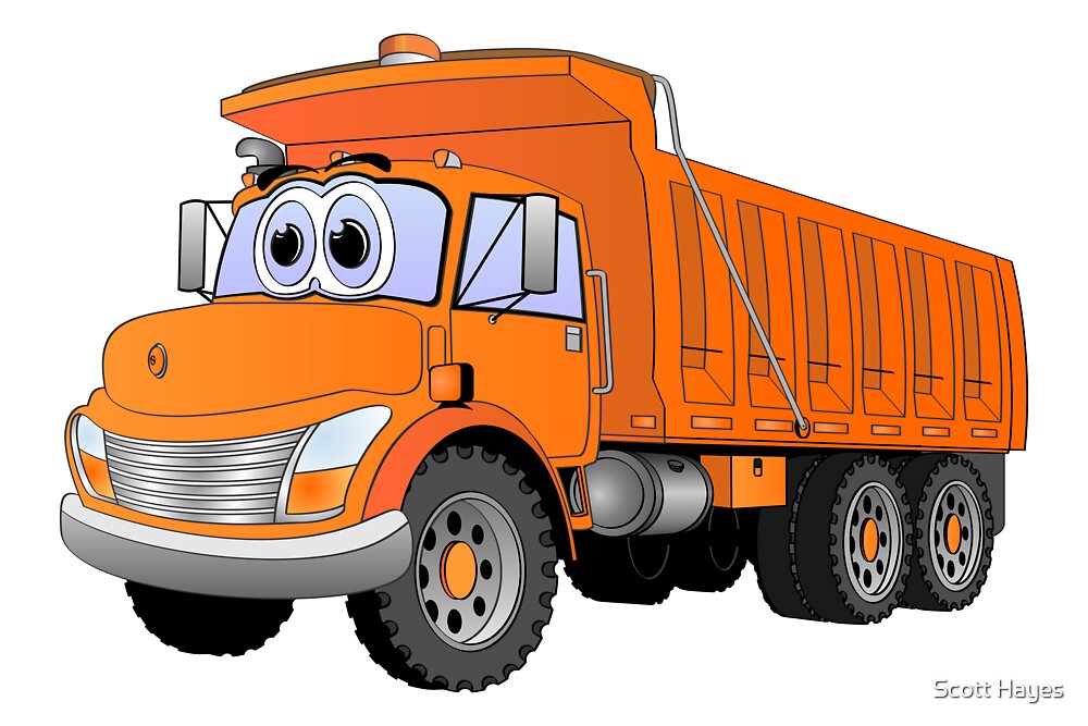Dump Truck Cartoon - BAHIA HAHA